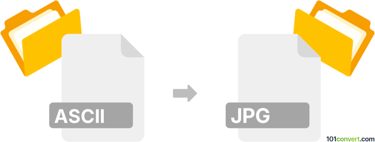 Convertir ascii a jpg