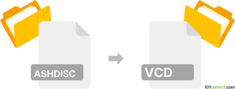 Convert ashdisc to vcd