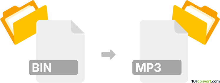 Convert bin to mp3