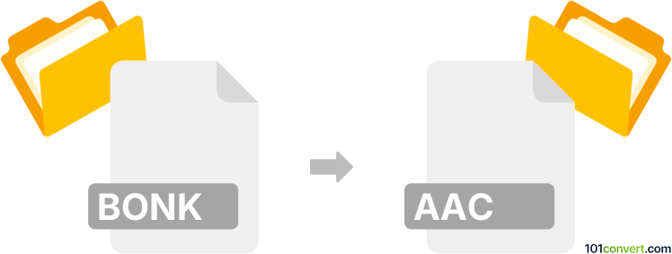 Converter bonk para aac