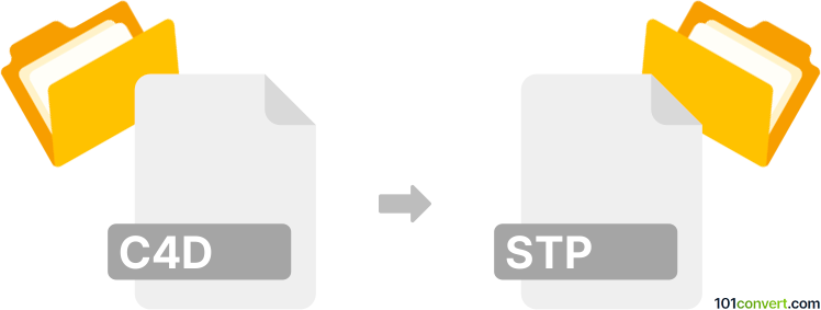 Convert c4d to stp