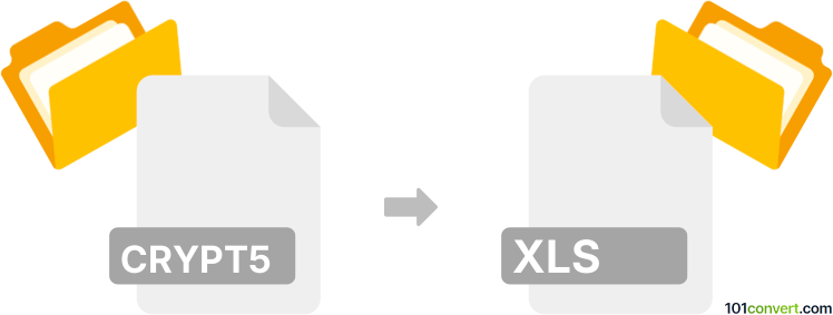 Converter crypt5 para xls