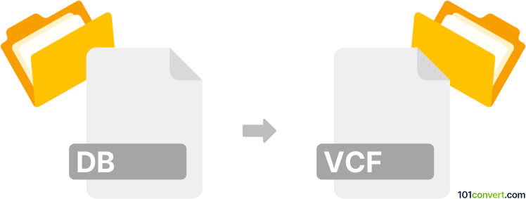 Convert db to vcf