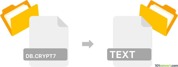 Converter db.crypt7 para text