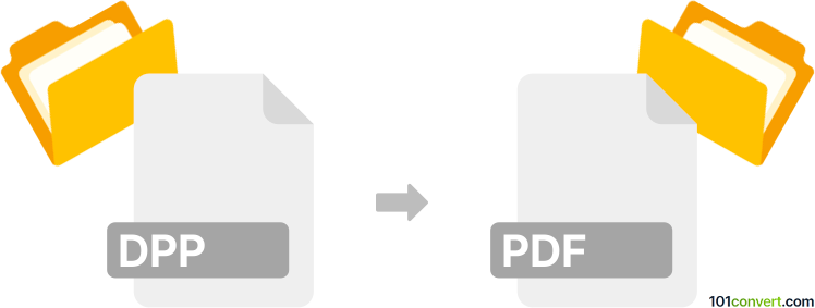 Convertir dpp en pdf