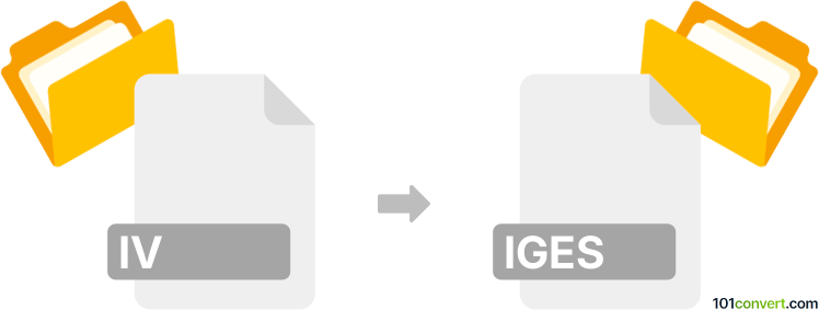 Converter iv para iges