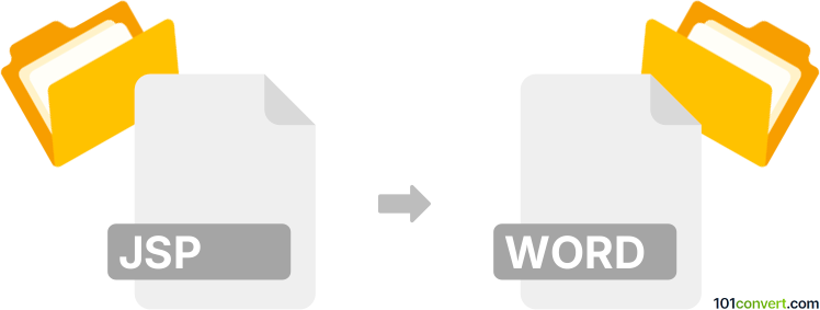 Converter jsp para word