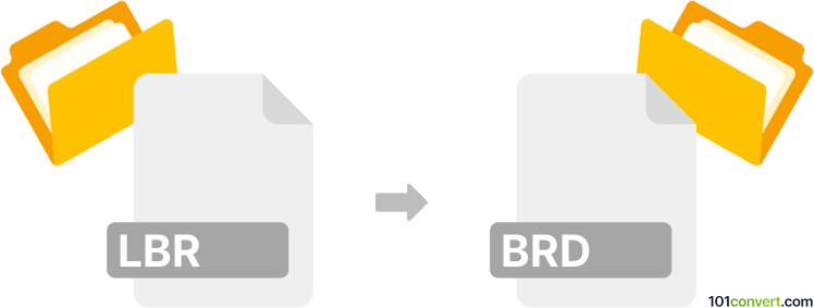 Convert lbr to brd