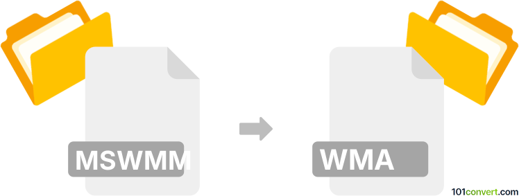 Converter mswmm para wma