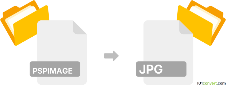 Convert pspimage to jpg