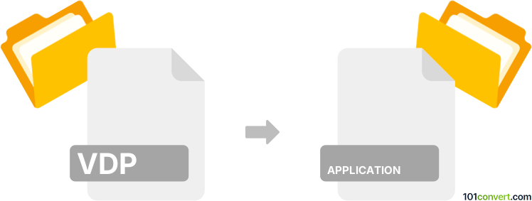 Convert vdp to application