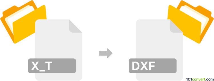 Converter x_t para dxf