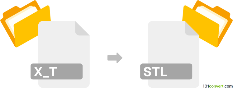 Converter x_t para stl