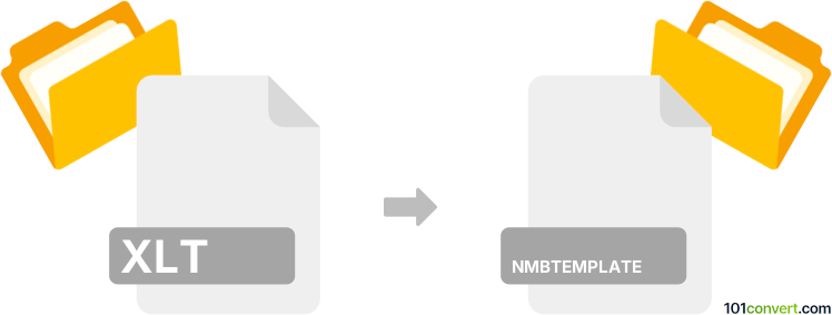 Convert xlt to nmbtemplate