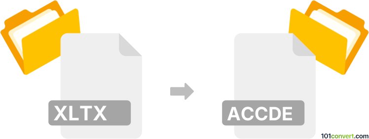 Converter xltx para accde